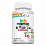 Порошок Children's Vitamins & Minerals Chewable - 60 vcaps Black Cherry 2022-10-1017