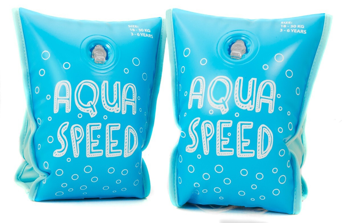 Нарукавники Aqua Speed PREMIUM 6085 бірюзовий Діт age 1-3 764-02
