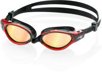 Окуляри для плавання Aqua Speed TRITON 2.0 MIRROR 60409 чорний, червоний Уні OSFM 283-31