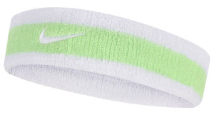 Пов'язка на голову Nike SWOOSH HEADBAND білий, салатовий Уні OSFM N.000.1544.117.OS