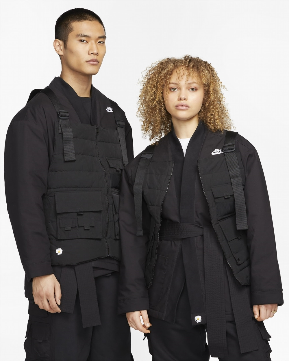 Куртка Nike x Peaceminusone G-Dragon 2+1 Jacket Black kimono DR0099-010