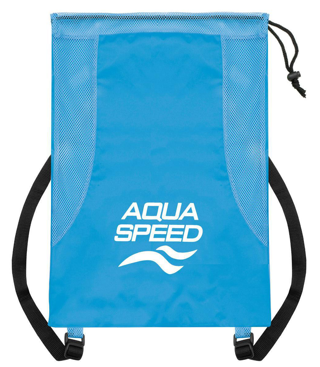 Сумка сітчаста Aqua Speed MESH BACK PACK 61163 бірюзовий, чорний Уні 51x36 см 630-02