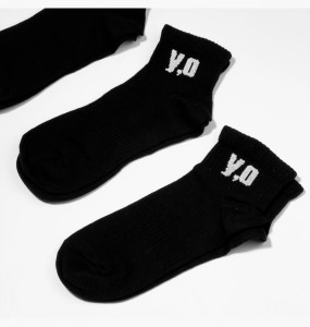 Шкарпетки yes, original 3 Pack Socks Mid Black 100000-127