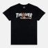 Футболка Thrasher THR X TOY MACHINE PYRAMID 145592-BLA