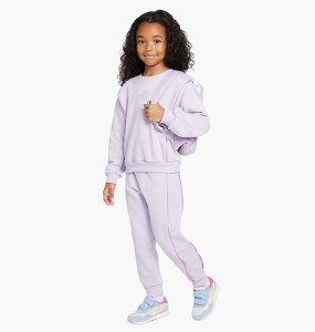 Костюм спортивний дитячий Nike Essentials Crew Violet 36M606-P6I