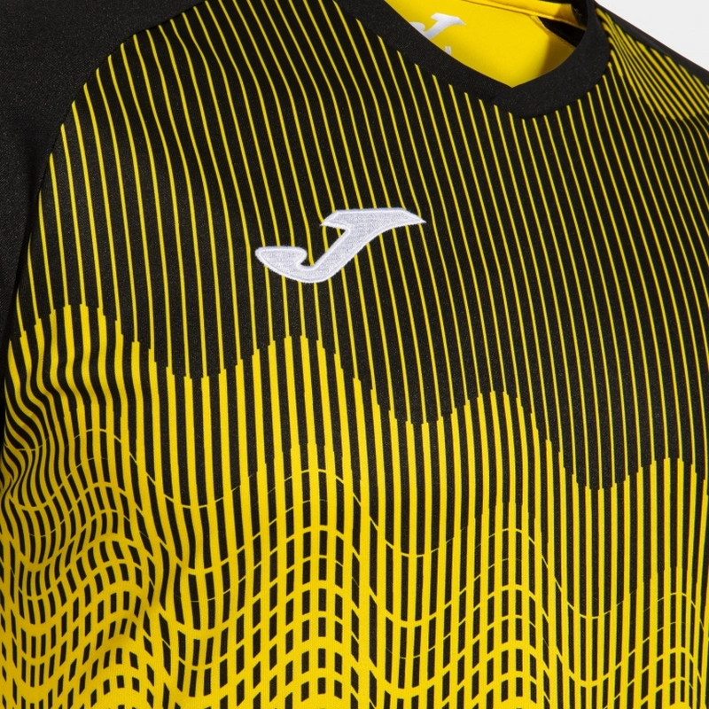 Футболка Joma TIGER VI жовто-чорна 103679.901 103679.901