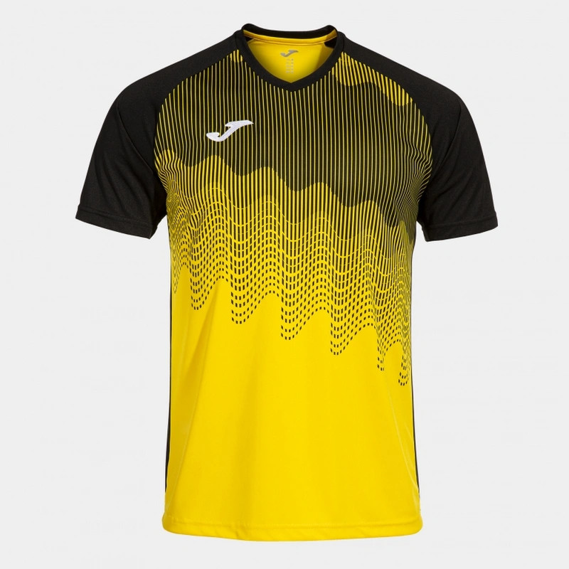 Футболка Joma TIGER VI жовто-чорна 103679.901 103679.901