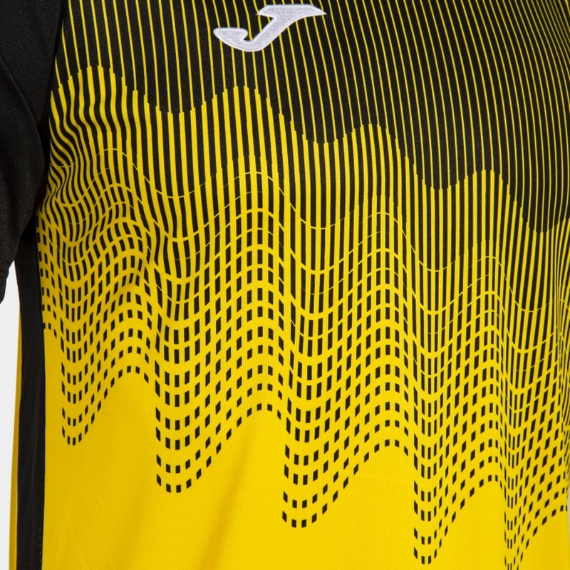 Футболка Joma TIGER VI жовто-чорна 103679.901 103679.901