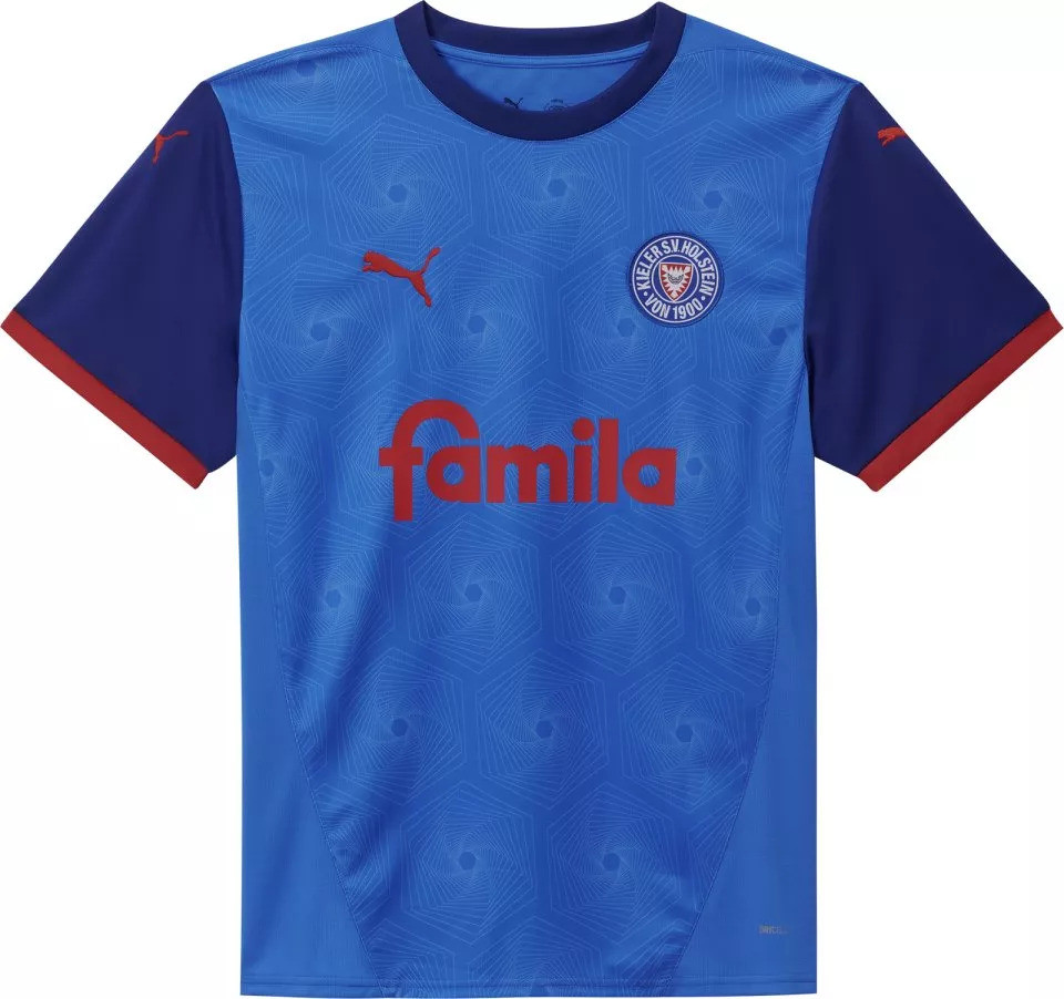 Футболка Puma Holstein Kiel Home Jersey Jr 946317-01