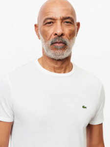 Футболка унісекс Lacoste Organic Jersey T-Shirt White TH6709001 L TH6709001