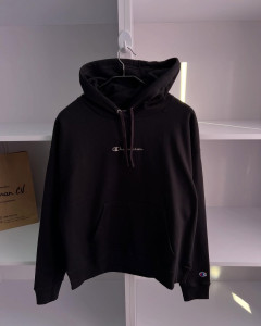 Кофта Champion Powerblend Relaxed women's hoodie black GF536 586KPB