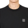 Футболка Stone Island Crew Neck Black Cotton T-Shirt 101523757 A0029