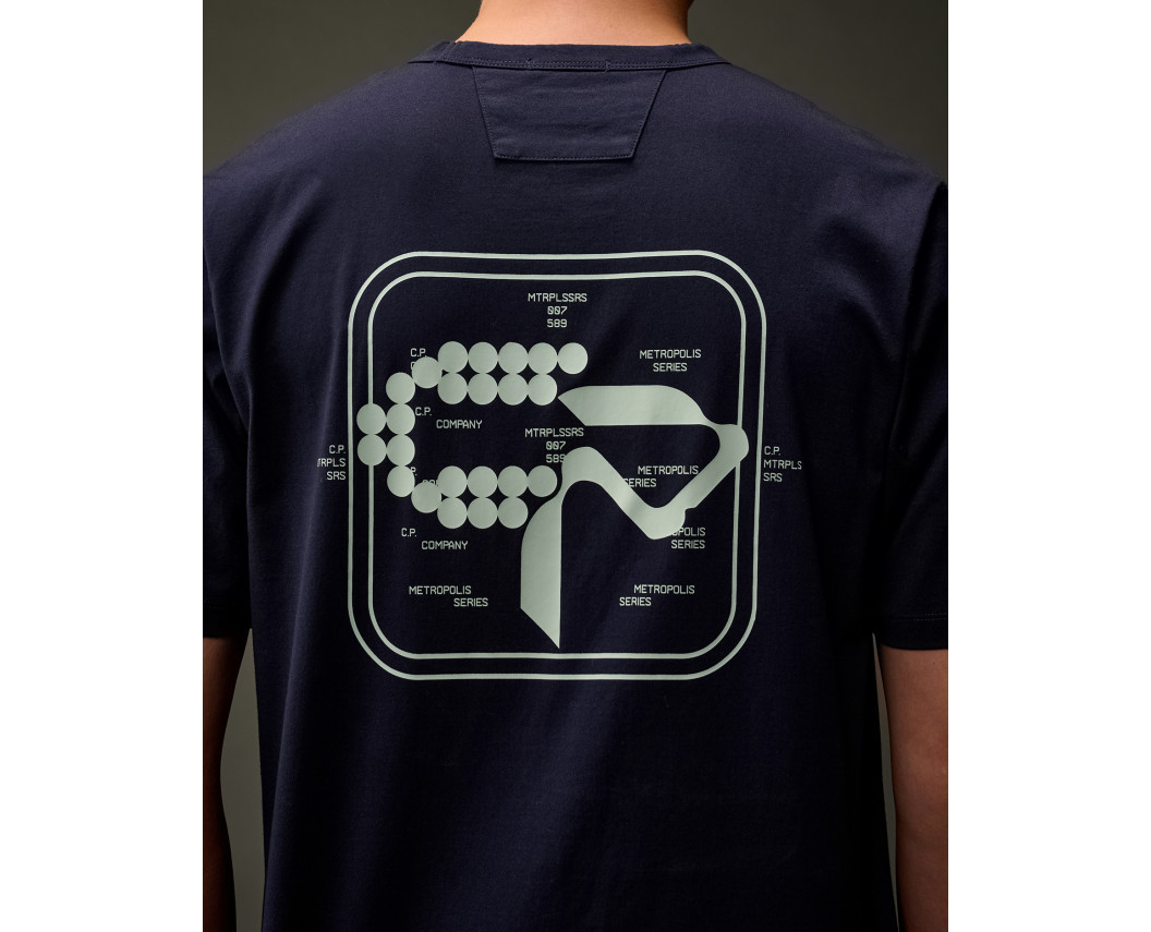 Футболка C.P. Company Metropolis T-Shirt 17CLTS047A006370W-897