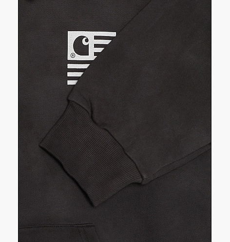Худі CARHARTT WIP CHROMO TIE-DYE HOODIE BLACK I031405-BLACK