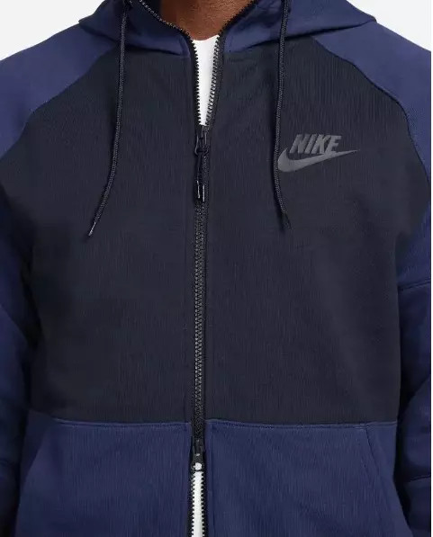 Толстовка Nike Sportswear Te Fz Fleece Hoodie DD5284-410