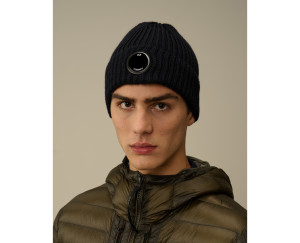 Шапка C.P. Company Extra Fine Merino Wool Goggle Beanie 17CMAC272A-005509A-888