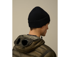 Шапка C.P. Company Extra Fine Merino Wool Goggle Beanie 17CMAC272A-005509A-888
