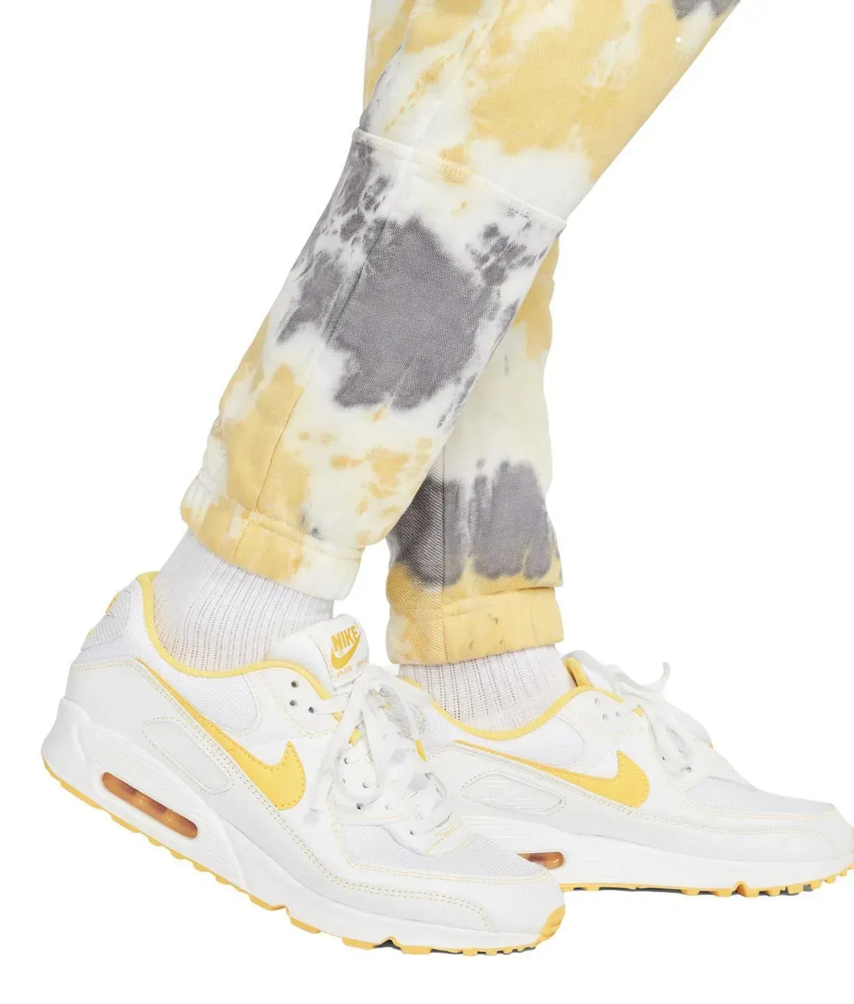 Штани Mens Nike Sportswear Club Fleece Pants Yellow Multi DO6187-540