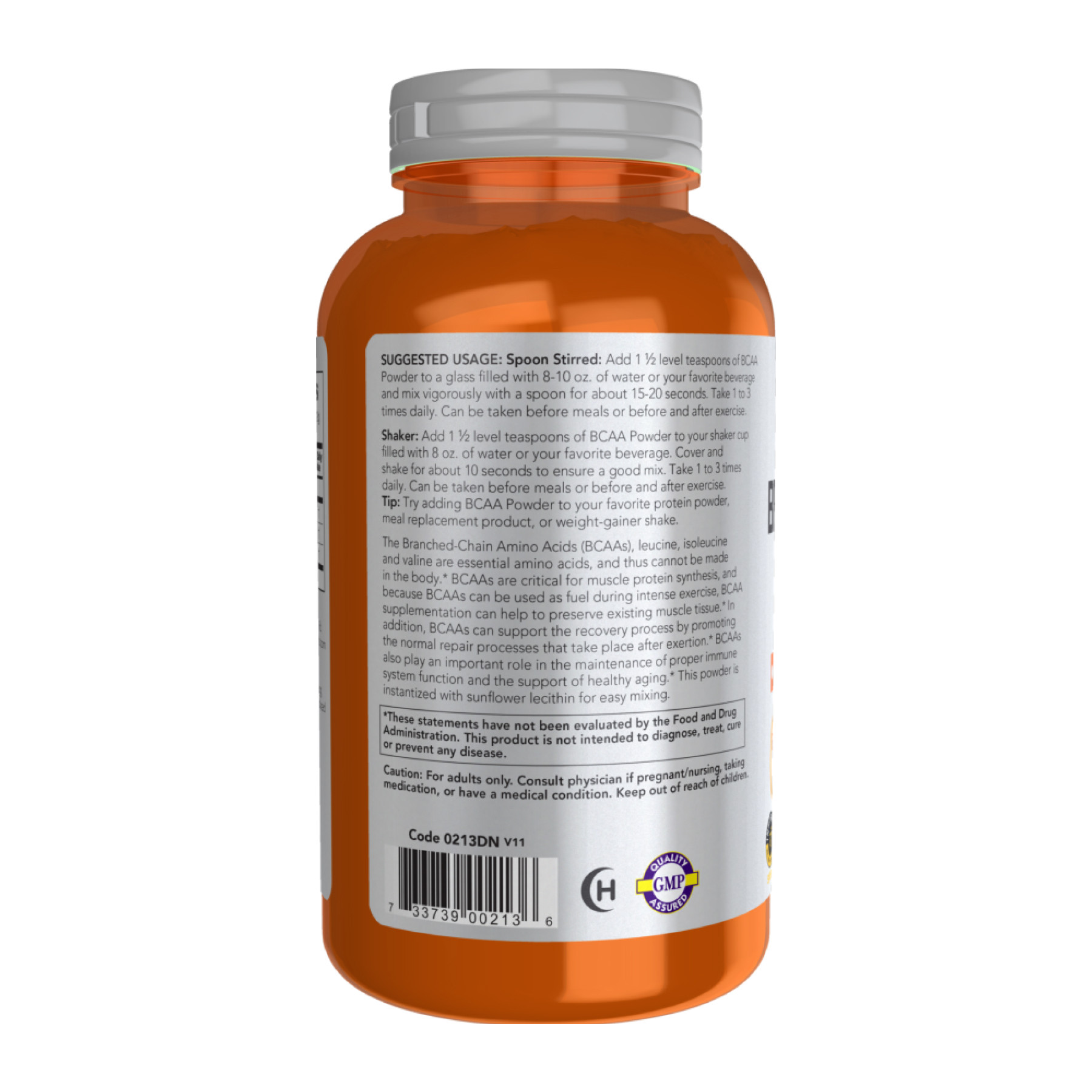 Порошок Now Foods Branched Chain Amino Acid Powder - 340g 2023-10-4525