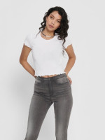 Блуза ONLEMMA S/S SHORT TOP NOOS JRS 15201206 White ONLY XL Білий 15201206White