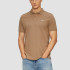 Поло cotton piqué polo shirt 2138262.8483 s.Oliver L Коричневий 2138262.8483