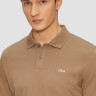 Поло cotton piqué polo shirt 2138262.8483 s.Oliver L Коричневий 2138262.8483