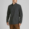Сорочка JJECLASSIC HEATHER SHIRT L/S STS 12189760-Dark Grey Melange-Fit:SLIM FIT Jack&Jones L Темно 12189760-DARK GREY MELANG