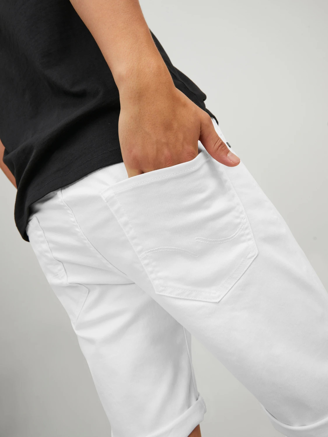 Шорти JPSTRICK JJICON SHORTS AMA SN 12232400-Bright White Jack&Jones L Білий 12232400-BRIGHT WHITE