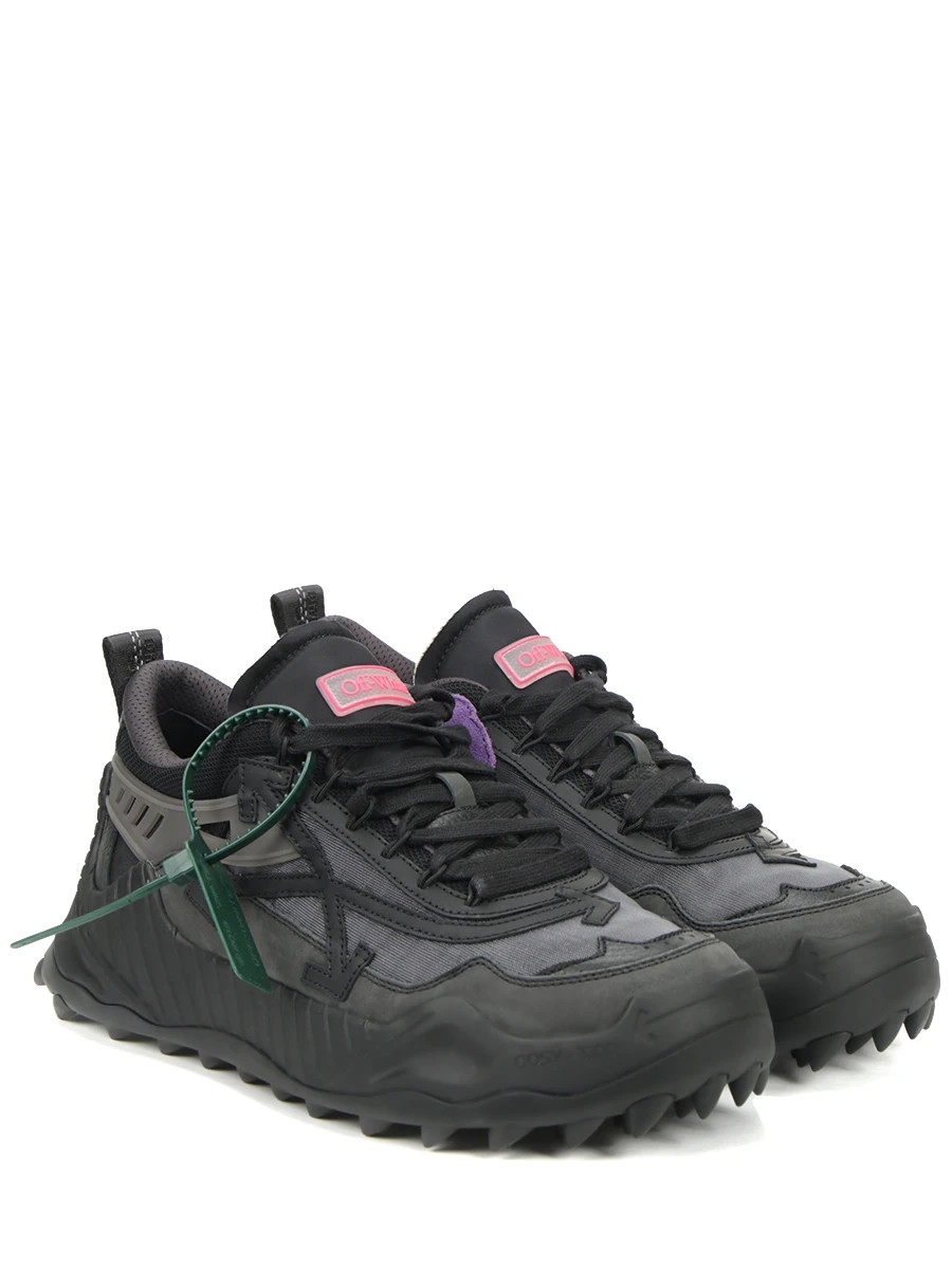 Кросівки OFF-WHITE Odsy-1000 Black Grey Fucshia OMIA139C99FAB0011000