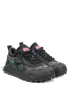 Кросівки OFF-WHITE Odsy-1000 Black Grey Fucshia OMIA139C99FAB0011000