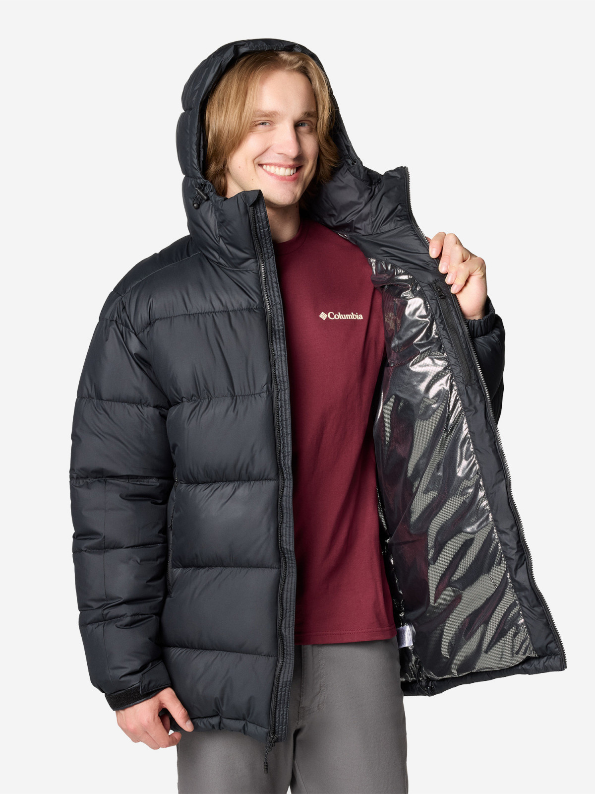 Куртка утеплена Pike Lake™ Parka 2050921CLB-011 Columbia L (50-52) Чорний 2050921CLB-011