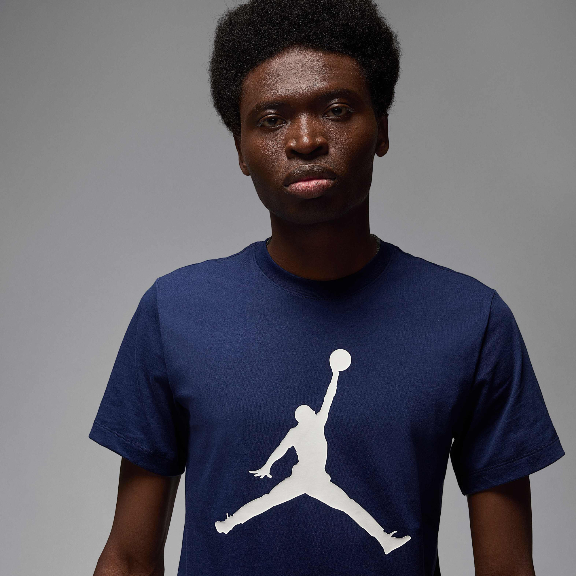 Футболка чоловіча Air Jordan Jumpman Ss Crew Blue CJ0921-414