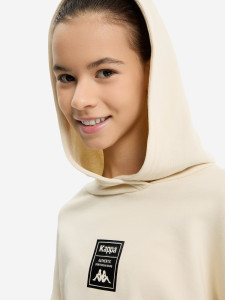 Худі для дівчаток 134382KAP-T0 Kappa 134-140 Бежевий 134382KAP-T0