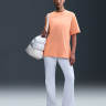 Футболка жіноча Nike Essntl Lbr Peach FD4149-844