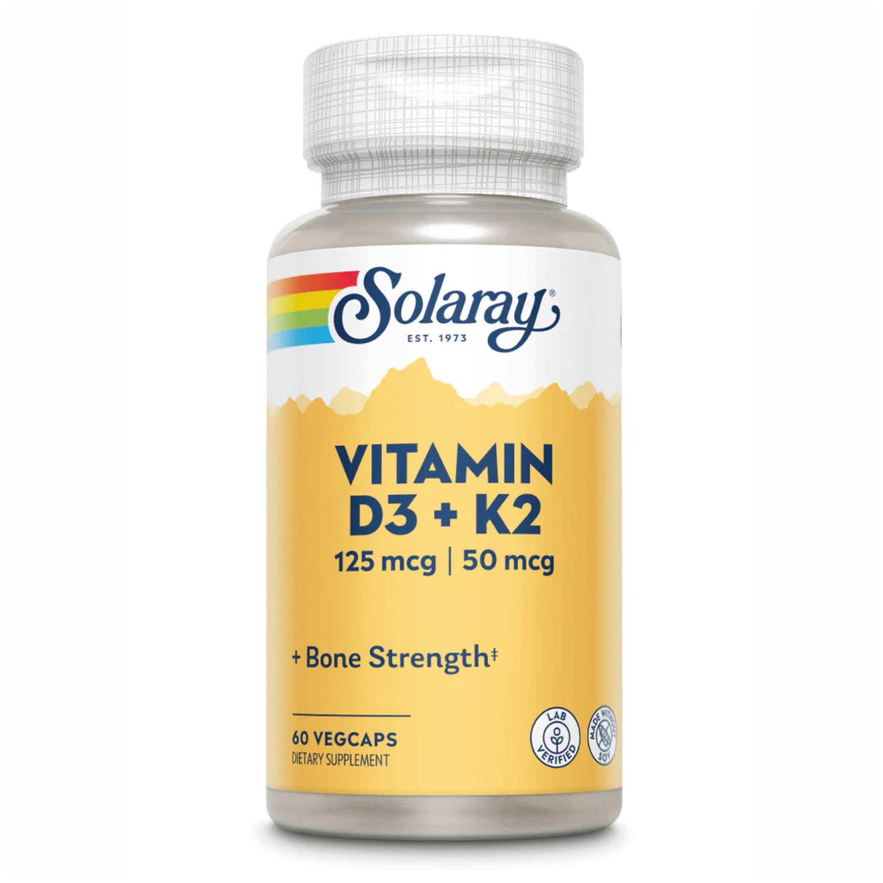 Капсули Vitamin D3 + K2 5000IU - 60 vcaps 2022-10-1035