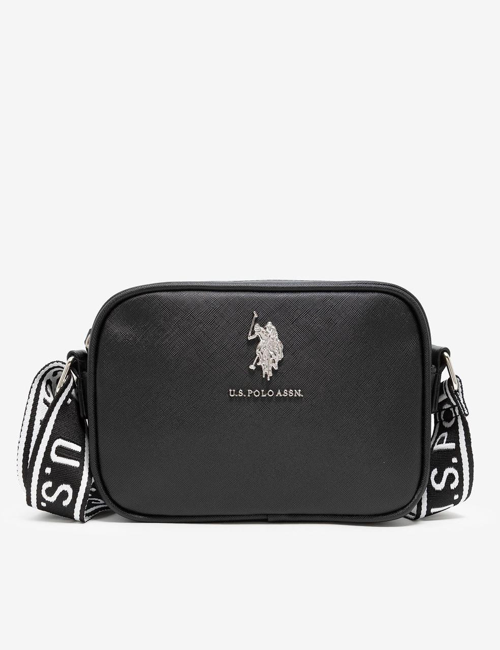 Сумка кросбоді U.S. Polo Assn Classic Zip Crossbody Bag Black 129-AAD