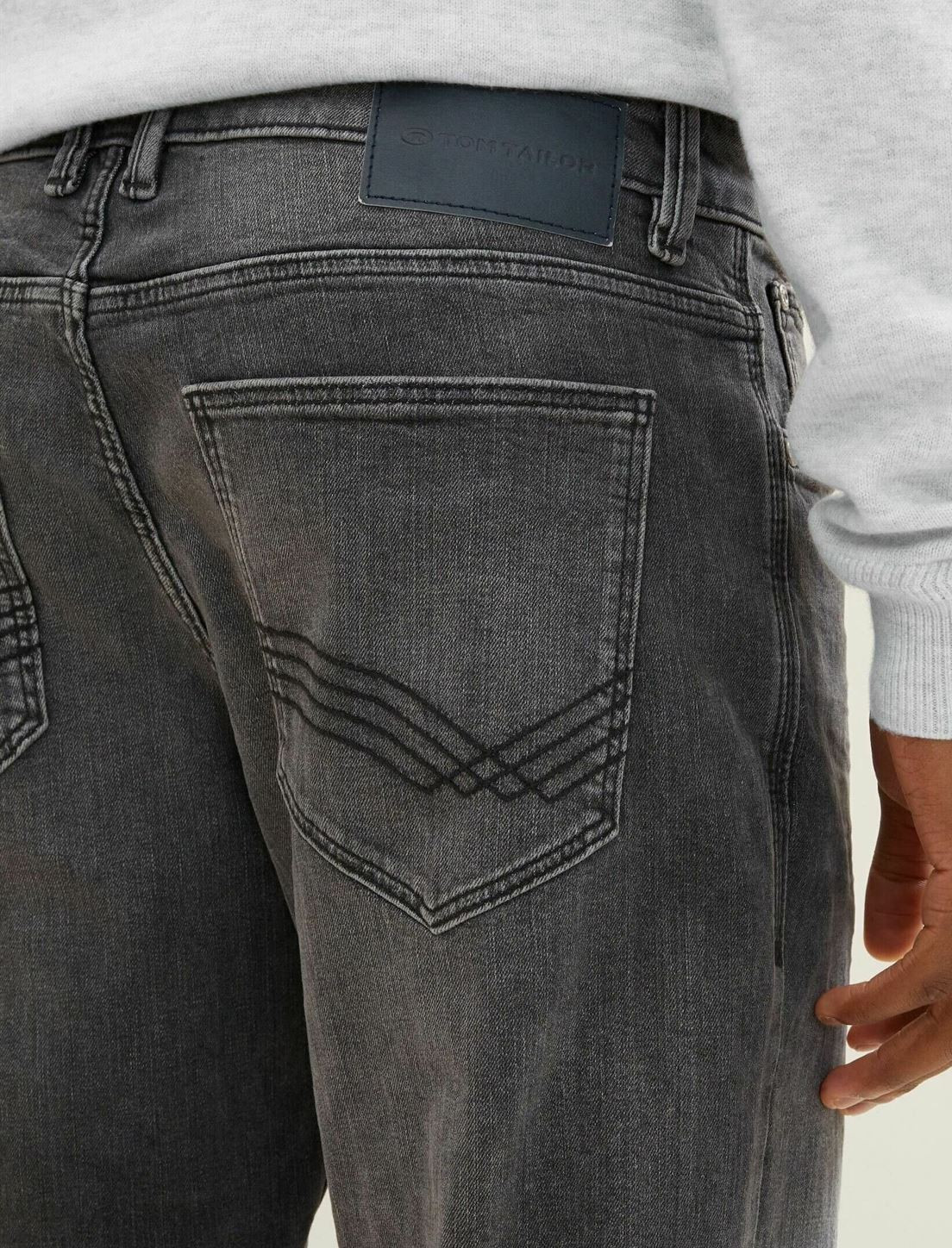 Джинси mens Josh Regular Slim Jeans 1035878-10218 Tom Tailor 29/32 Темно-сірий 1035878-10218