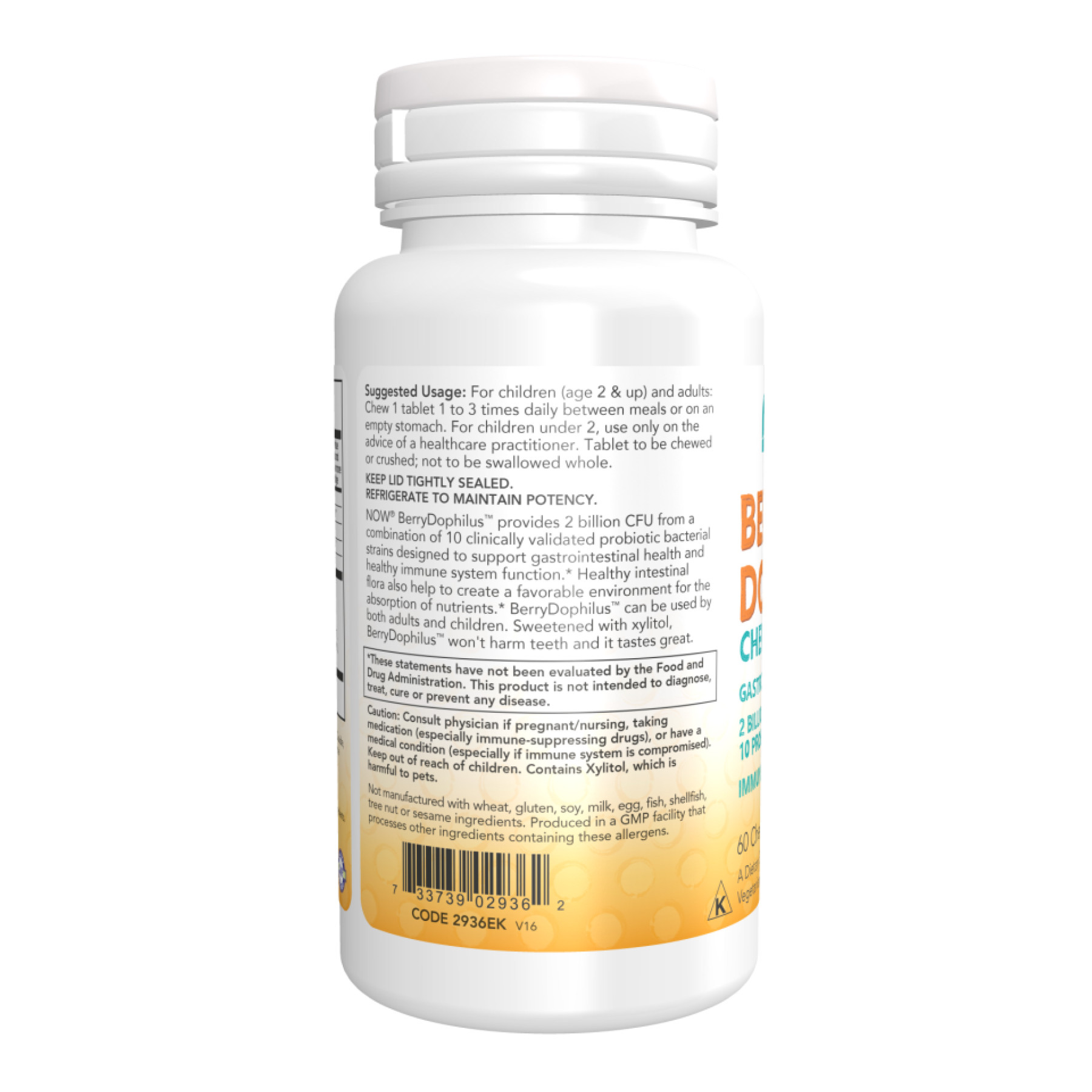 Таблетки BerryDophilus™ Kids - 120 Chewables 2022-10-2609