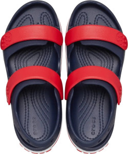 Сандалі дитячі Crocband Cruiser Sandal T Sdt 209424-4OT-Navy/Varsity Red CROCS C10 (27-28) Темно-син 209424-4OT-NAVY/VARSITY R