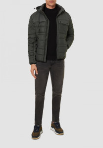 Куртка Quilted jacket in a mix of materials 2131728.7909 s.Oliver L Хакі 2131728.7909