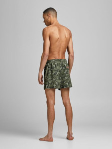 Шорти для плавання JJIMAUI JJSWIMSHORTS ST CAMO PRINT 12186940 Forest Night Jack&Jones L Хакі 12186940FORESTNIGHT