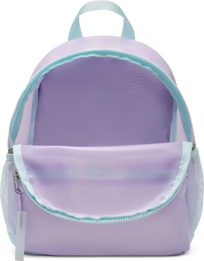 Рюкзак Nike Y NK BRSLA JDI MINI BKPK-JELLY 11L блакитний, рожевий 25 x 33 x 13 см (HF8167-515) HF8167-515