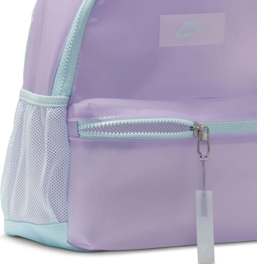 Рюкзак Nike Y NK BRSLA JDI MINI BKPK-JELLY 11L блакитний, рожевий 25 x 33 x 13 см (HF8167-515) HF8167-515