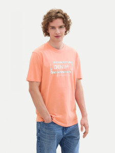 Футболка T-Shirt mit 1042057ХХ21237 Tom Tailor L Кораловий 1042057ХХ21237