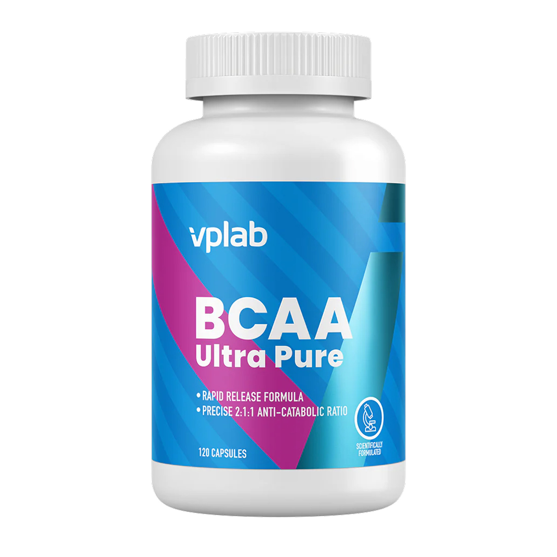 Капсули VPLab BCAA Ultra Pure - 120 caps 2023-10-5722
