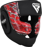 Шолом RDX HEAD GUARD NEW AURA F17 чорний, червоний Уні XL HGR-F17BR