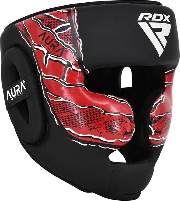 Шолом RDX HEAD GUARD NEW AURA F17 чорний, червоний Уні XL HGR-F17BR