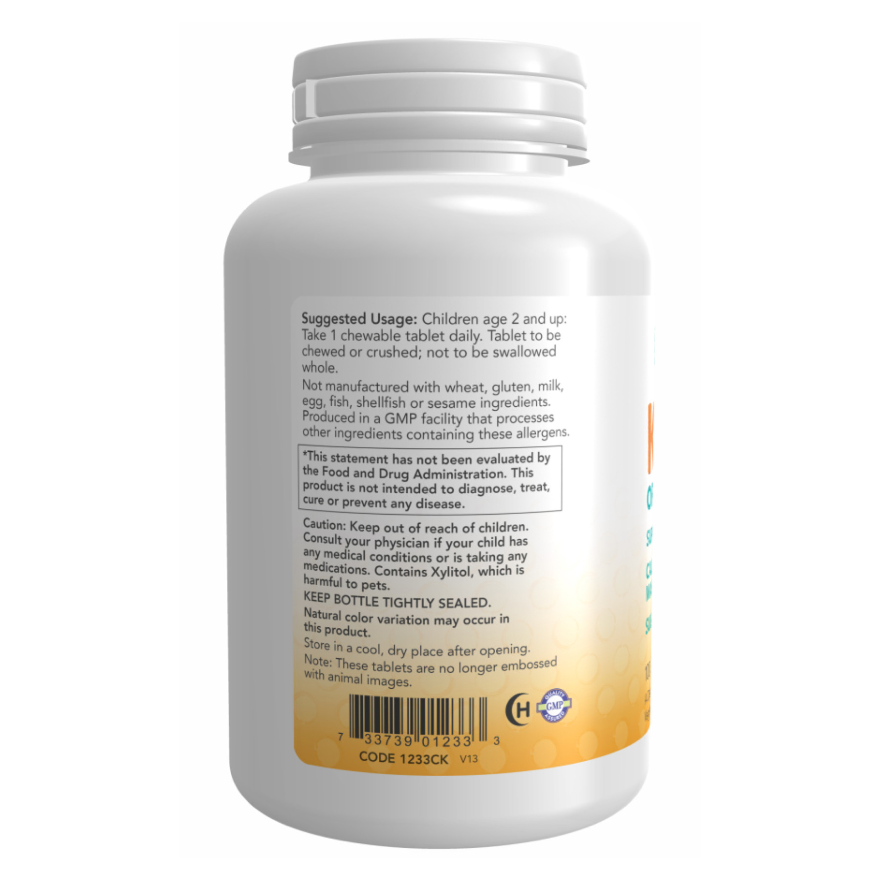 Софт гелеві капсули Kid-Cal Chewable Calcium - 100 loz 2022-10-2579
