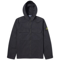 Кофта STONE ISLAND BRUSHED COTTON CANVAS HOODED OVERSHIRT 8015106WN V0120