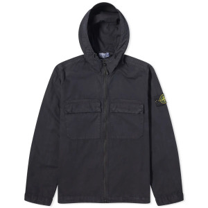 Кофта STONE ISLAND BRUSHED COTTON CANVAS HOODED OVERSHIRT 8015106WN V0120